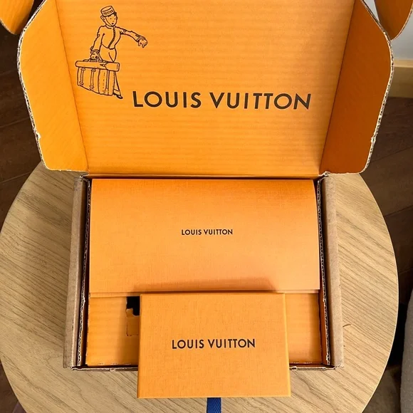 ❌SOLD❌❄️NEW❄️Louis Vuitton Charms Card Holder❄️ Monogram Azur Frost LIMITED - Picture 3 of 10